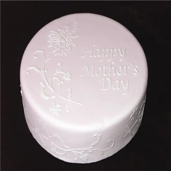 Happy Mother's Day Cake Stencil | C053 by Designer Stencils | Stencils for Royal Icing, Airbrush, Dusting Powder | {3}