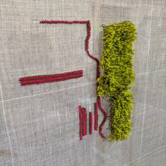 Primary Tufting Cloth - Gray {4}