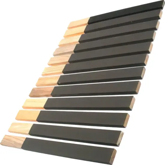 12 Emery Stick Polishing Sanding Jewelers Tool Grit 1/0 {1}