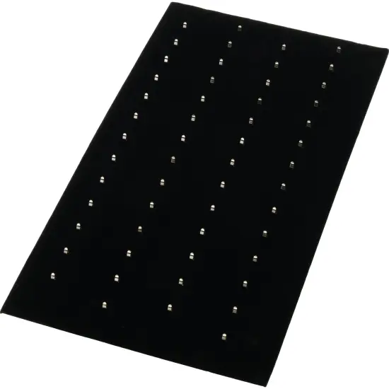 Body Jewelry Display Black Velvet Pad & Travel Case Box {5}