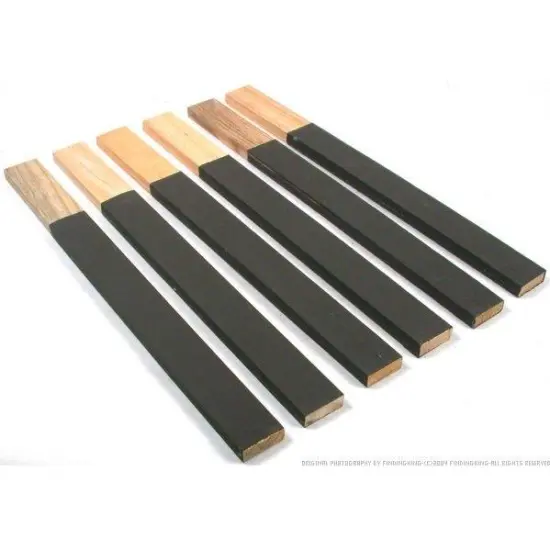 6 Emery Sticks Sanding Polishing Jewelers Tool Grit 1/0 {1}