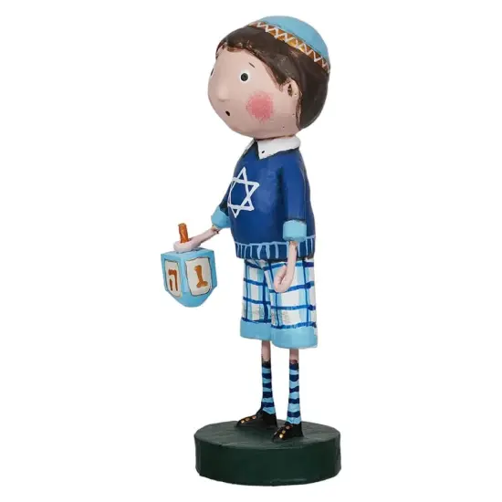 Lori Mitchell Hanukkah Collection: David's Dreidel Figurine {2}