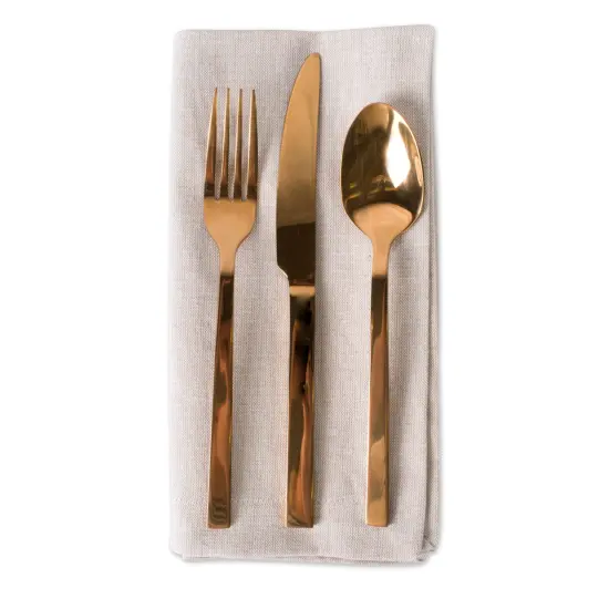 DII Polyester Bin Lattice Navy Rectangle Small {6}