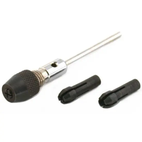 3 Quick Chuck Keyless Drill Bit Bur Hand Electric Drill {1}