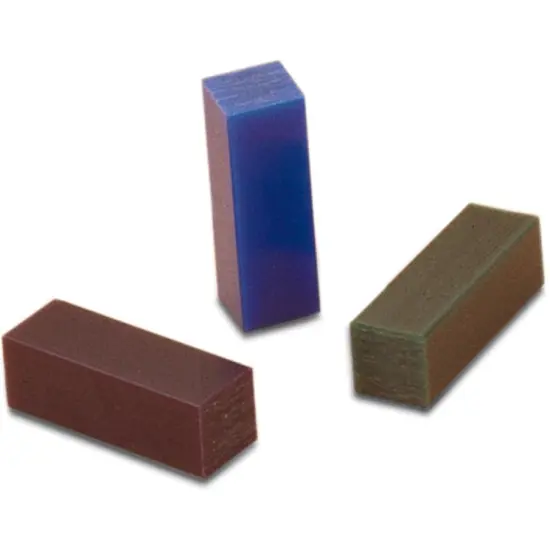 Ferris Wax Assortment, Green, Purple and Blue, Item No. 21.290 {1}