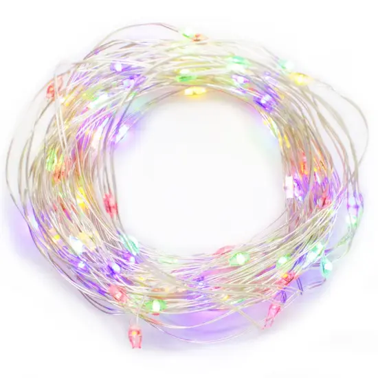 Perfect Holiday 100 LED String Light Battery Operated With Remote Multicolor {2}