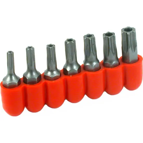 7 Tamper Torque Security Bits Automotive Power Drill {1}