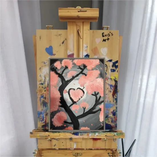 Framed Blank White Canvas for DIY Artwork, Crafts and Painting Sylvie Maple {4}