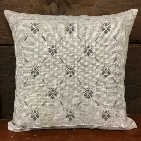 Bee Wallpaper Embossing 12 x 12 Stencil | FS104 by Designer Stencils | Pattern Stencils | {4}