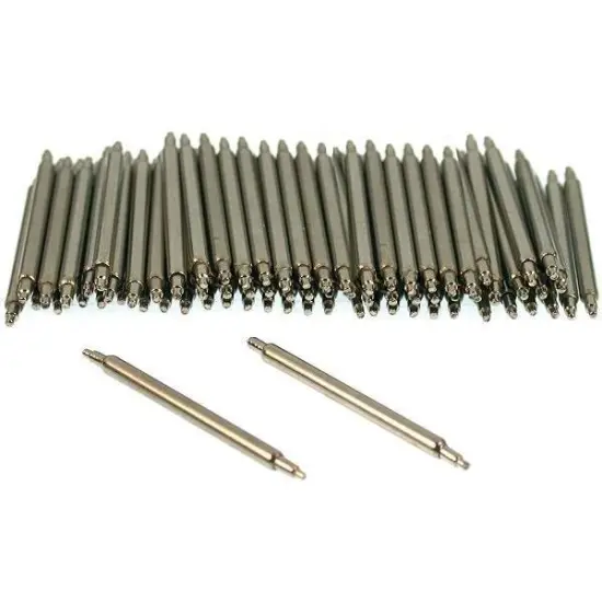 100 Spring Bars Watch Band Repair 7/8 Steel Pin Tools {1}