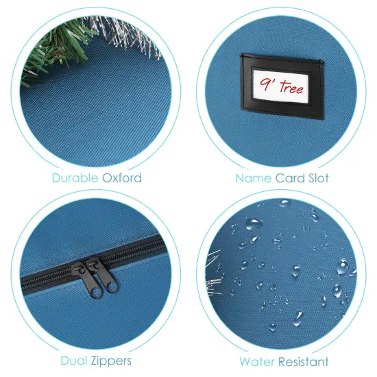 Hearth & Harbor Wide Opening Christmas Tree Storage Bag {3}