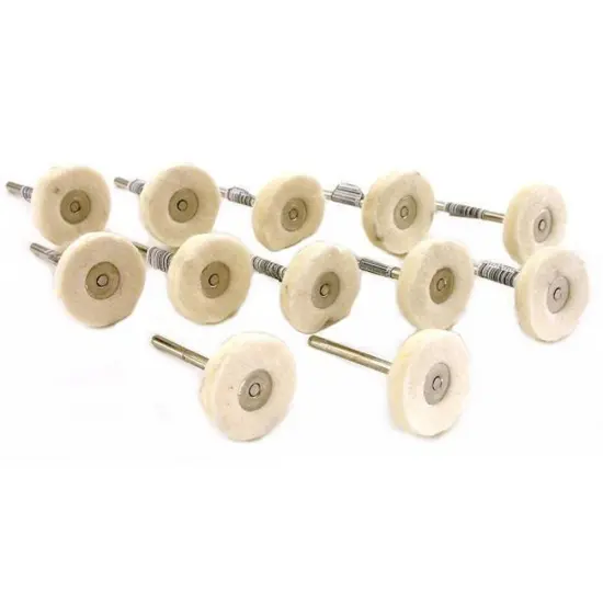 12 Buffing Wheels Jewelry Metal Polishing Rotary fits Drermel Jewelers Tools {1}