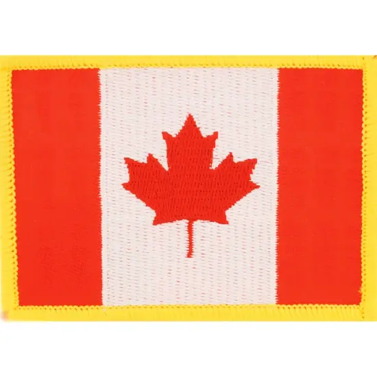 Canada Flag Patch 2 1/2" x 3 1/2" {1}