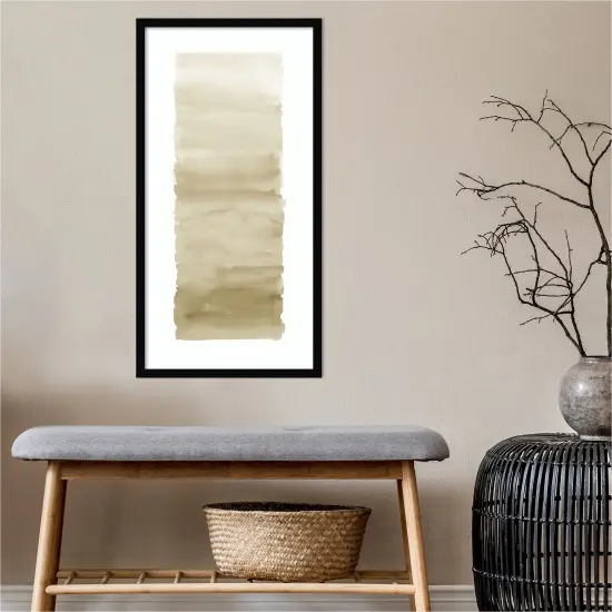 Cream Blend by Allie Corbin Wood Framed Wall Art Print {6}