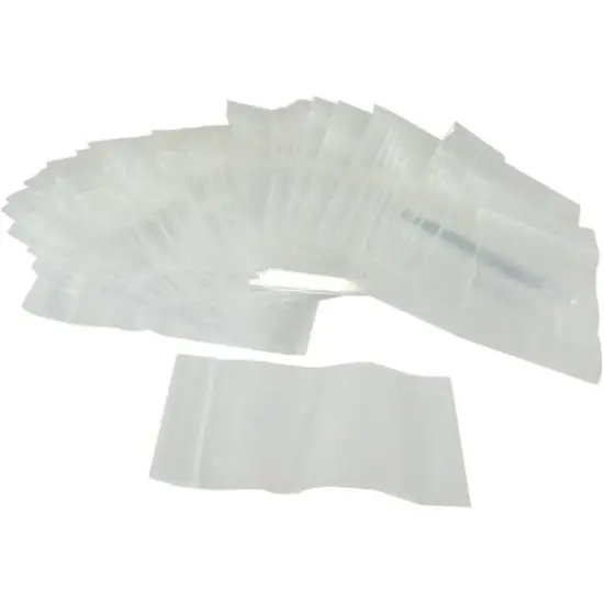 Resealable Reclosable Zipline Plastic Bags 2"x 2" & 2"x 3" Kit 600 Pcs {4}