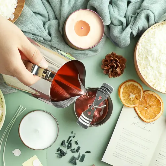 CraftBud Natural Soy Candle Wax Accessories Kit {6}