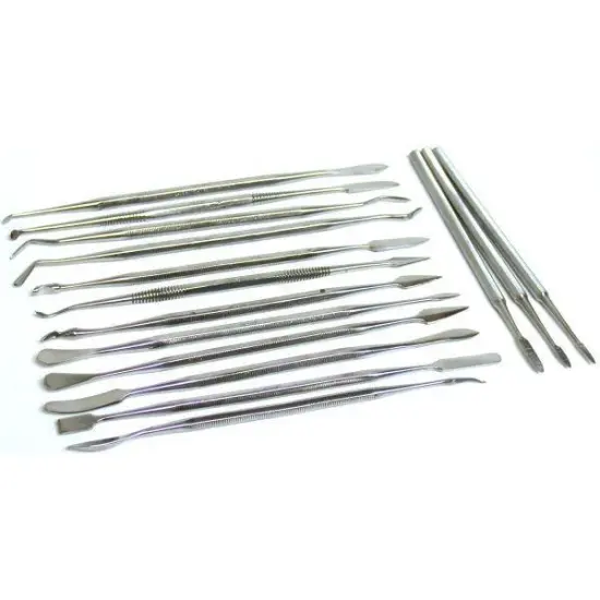 Wax Carving & Polymer Clay Spatula Tool Set {1}