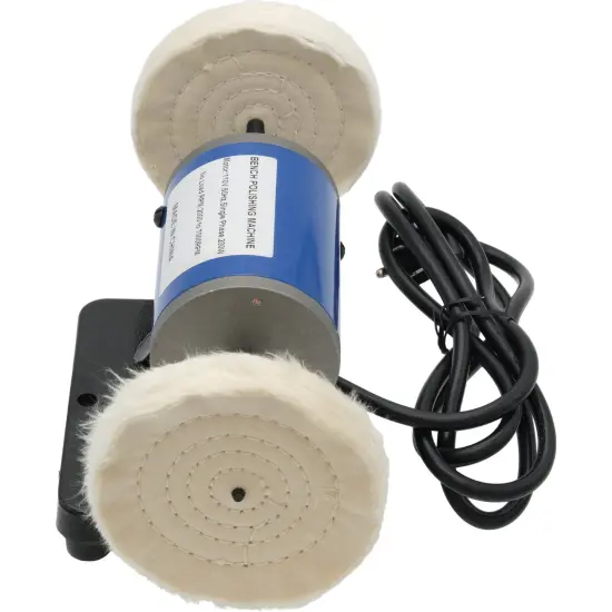 Bench Lathe Mini 110 Volt& Jewelry Polishing Motor w/ 2 Tapered Spindles {3}