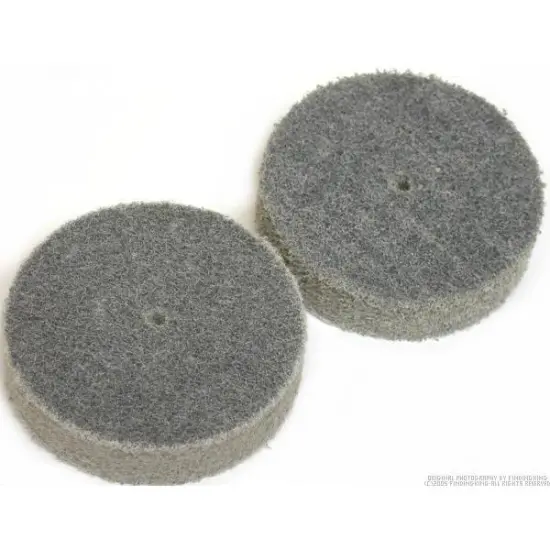 Matte Fine & Medium Grit Finish Wheels 3" Jewelers Jewelry Polishing Tools {1}