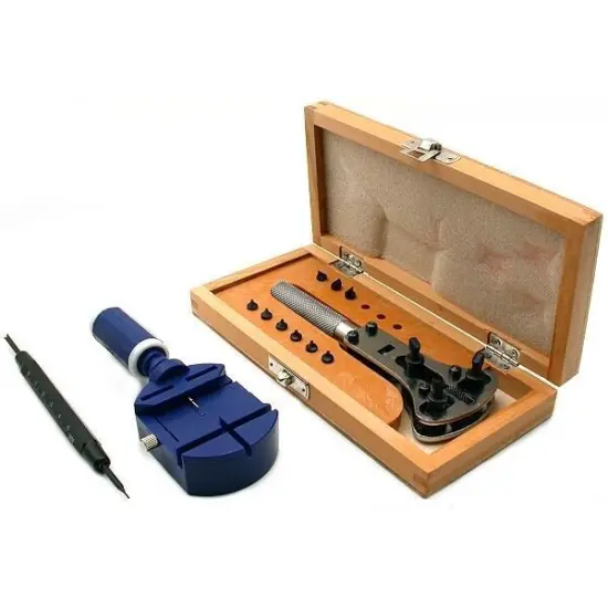 14 Watch Case Opener Screw Back Case Link Remover Watchmaker Repair Tools {1}