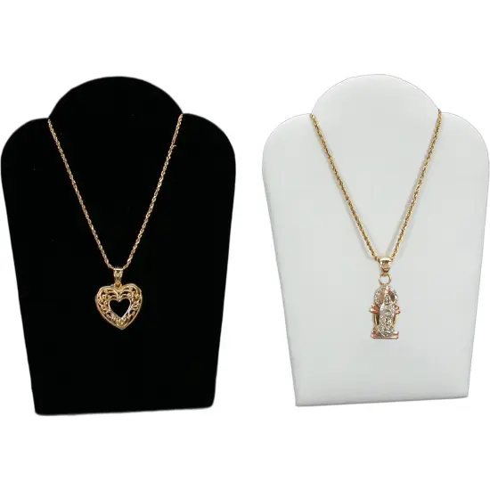 Black Velvet & White Jewelry Display 11 Pc Set Bonus {5}
