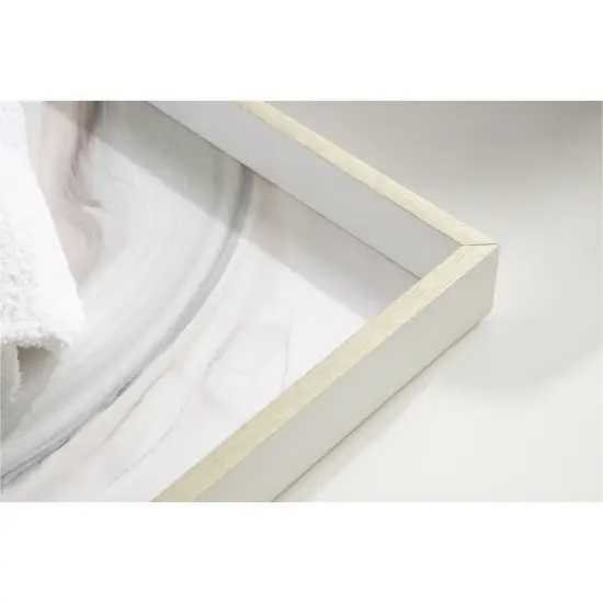 Amanti Art Decorative Wood Tray 13"x19" featuring 'Marble Water' by PI Studio by PI Studio Framed Art Print {4}