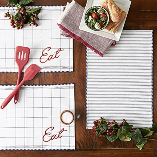 DII Eat Embellished Placemat (Set of 4) {5}