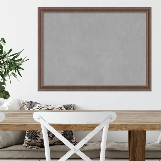 Magnetic Boards, Home Office Boards (30x22 in.) Distressed Rustic Brown Framed Organization Boards {4}