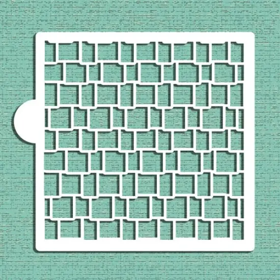 Cedar Shake Roof Cookie & Craft Stencil | CM087 by Designer Stencils | {3}