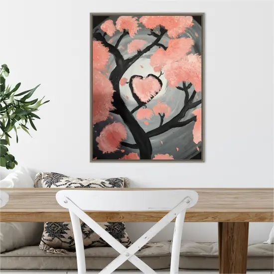 Framed Blank White Canvas for DIY Artwork, Crafts and Painting Sylvie Greywash {5}