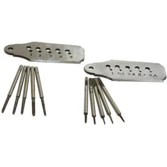 2 Tap & Die Sets Machinist Jewelers Watch Repair Tools {1}