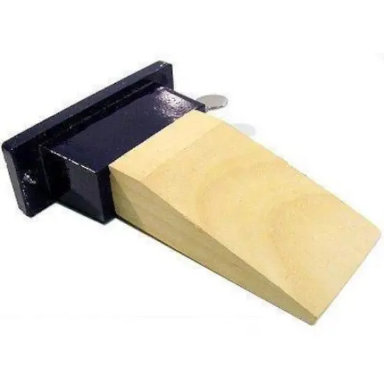 Jewelers Bench Pin Attachment Wood & Metal Anvil Holder Jewelry Making Workbench {1}