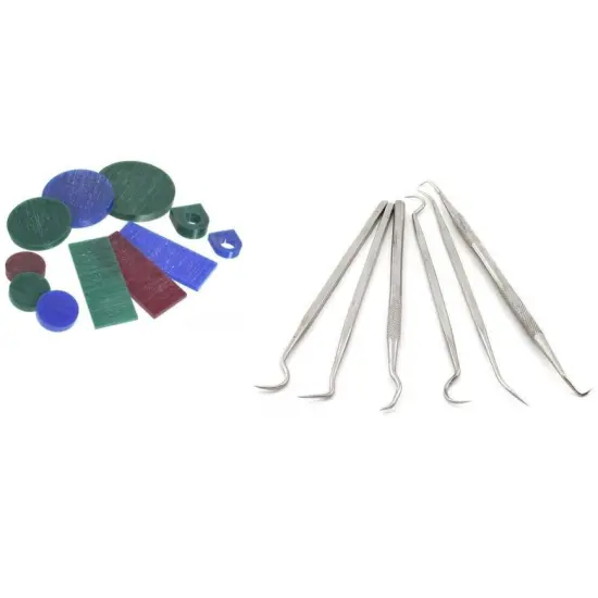 11Pc Jewelers Jewelry Wax Assortment & 6 Wax Carving Carver Sculpting Tools {1}