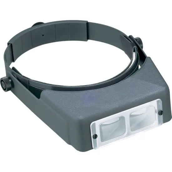 Donegan OptiVISOR LX Binocular Magnifier-Lensplate #4 Magnifies 2X At 10" Focal Length {2}