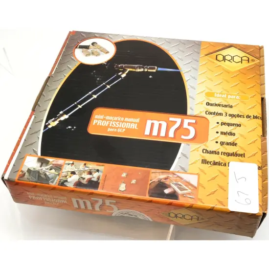 Orca Hand Welding, Soldering, Heating Torch with Hose & 3 Interchangeable Heads {6}