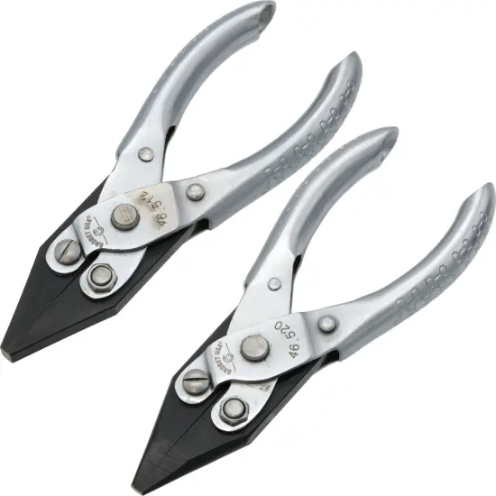 Parallel Action Flat Nose & Chain Nose Pliers for Beading Wire Wrapping Kit {1}