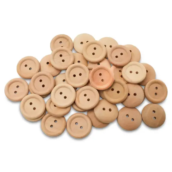 Unfinished Wooden Buttons for Crafts and Sewing Multiple Sizes Available | Woodpeckers {7}