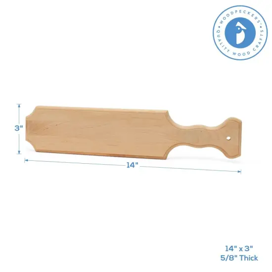 Fraternity Sorority Wood Paddles Unfinished to Decorate & Paint |Woodpeckers {7}