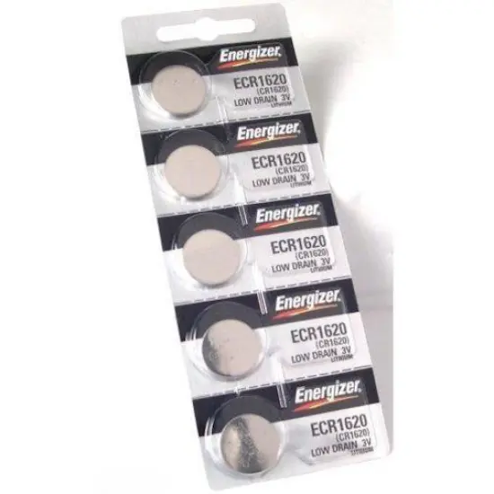 5 CR1620 Energizer Lithium Watch Batteries {1}