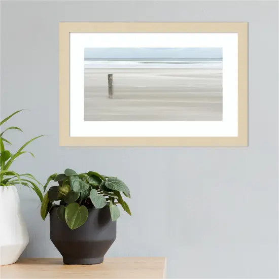 Steadfast Shoreline by Greetje van Son Wood Framed Wall Art Print {5}