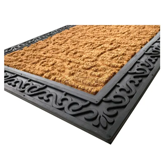 Brawny Life Scroll Doormat {4}
