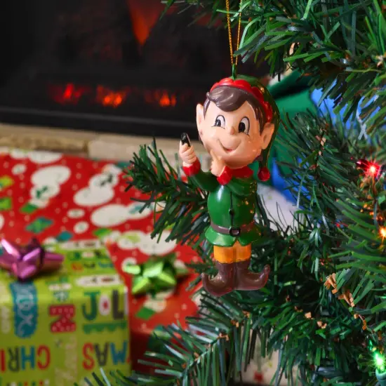 Elfie Selfie&trade; Christmas Ornament {3}
