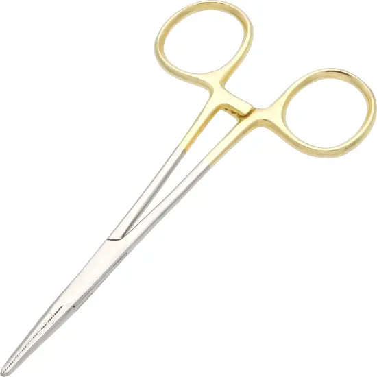 Straight Forceps Fly Fishing Locking Hemostat Tool 5" {2}