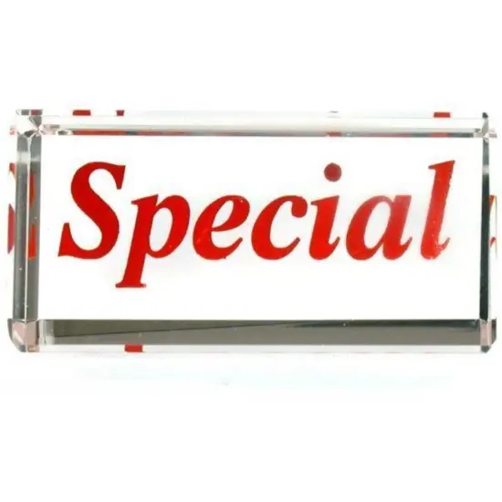 Display Sign Special Jewelry Showcase Countertop Unit {1}