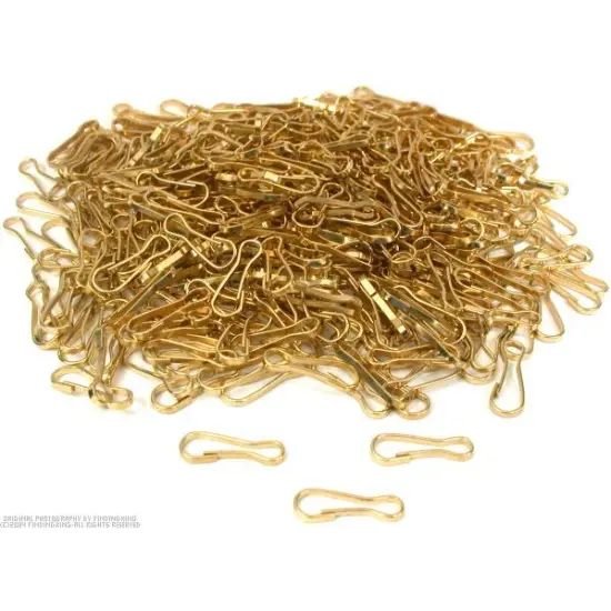 Gold & Nickel Plated Lanyard Hooks Key Chain Parts Jewelry Findings Kit 800 Pcs {2}