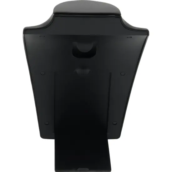 Black Leather Bust with Retractable Stand Jewelry Display 8 1/4" Tall, Set of 12 {4}