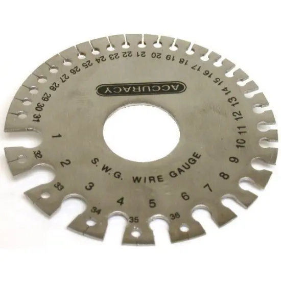 SWG Wire Gauge 1-36 Gauge {1}