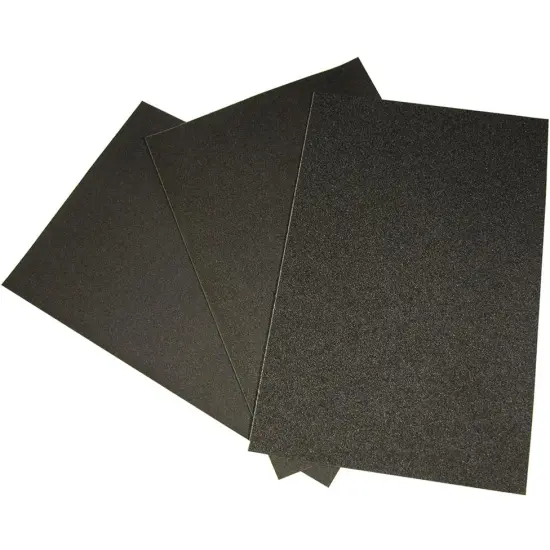 Grobet USA Emery Paper 9" x 13 3/4" 240 Grit Pack of 100 {1}