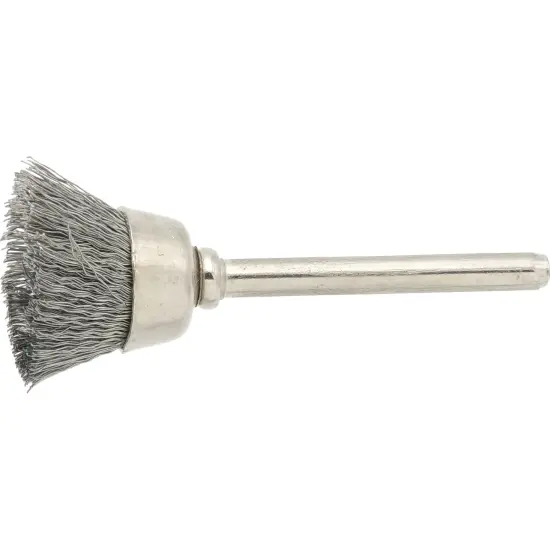 12 Steel Wire Cup Wheel Brush Set for Copper {4}