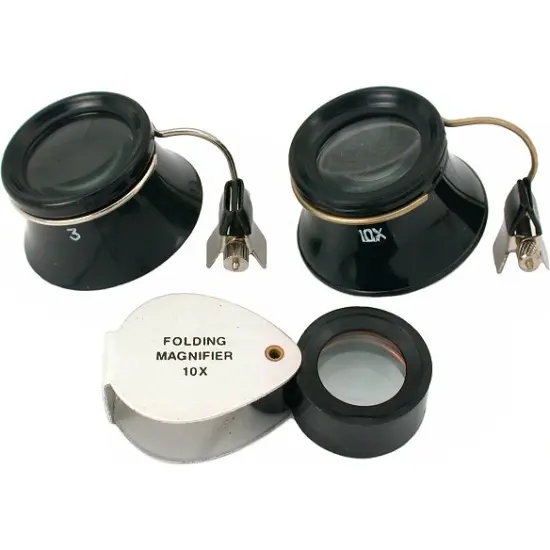 #3 Eye Loupe Plastic 10X Magnifier Tool Spectacles {1}